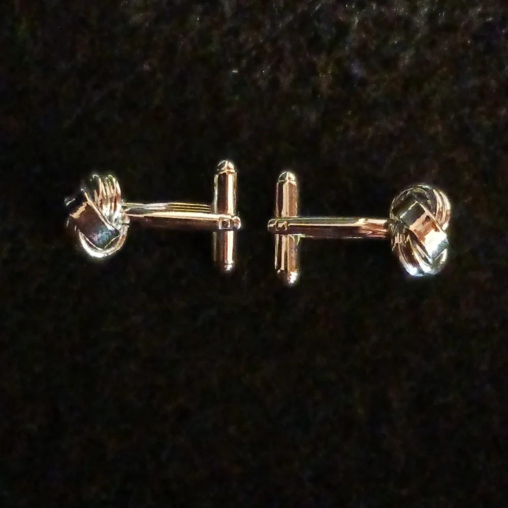 Cufflinks Silver Knots